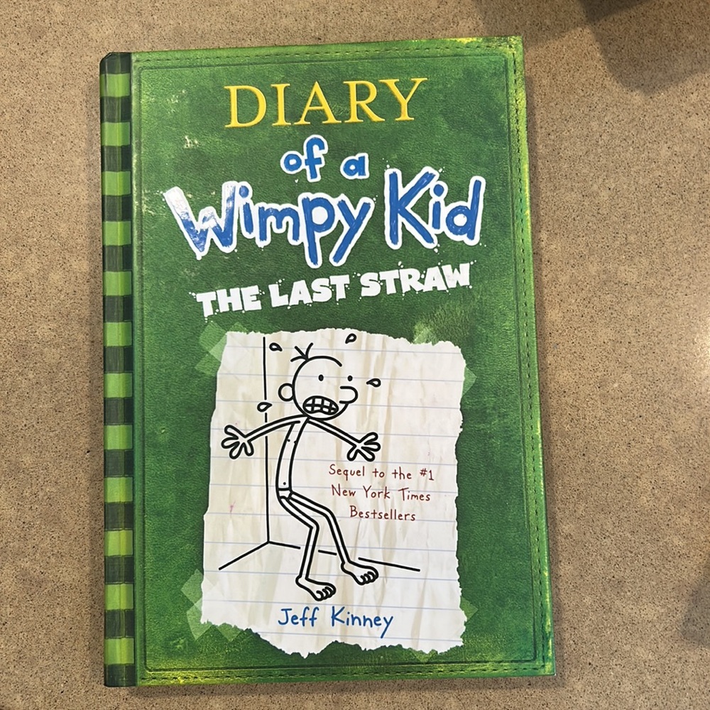 Diary of a Wimpy Kid The Last Straw Book